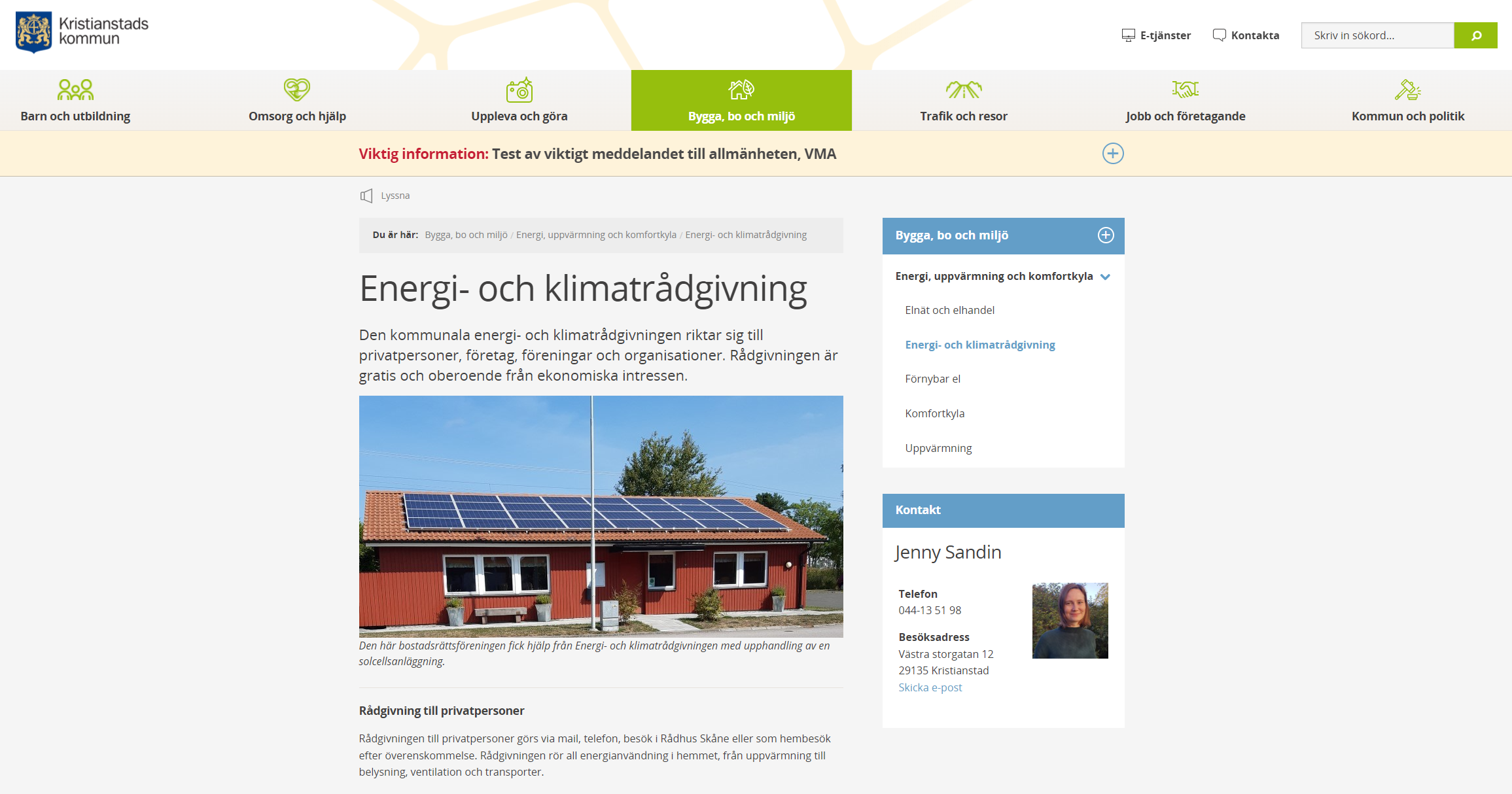 Kristianstad kommun homepage.PNG